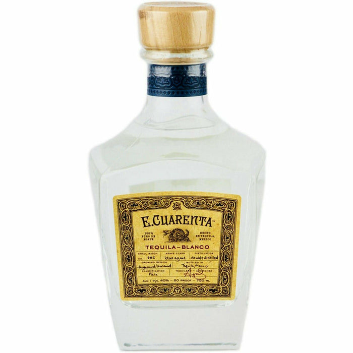E.Cuarenta Tequila Blanco 750ML