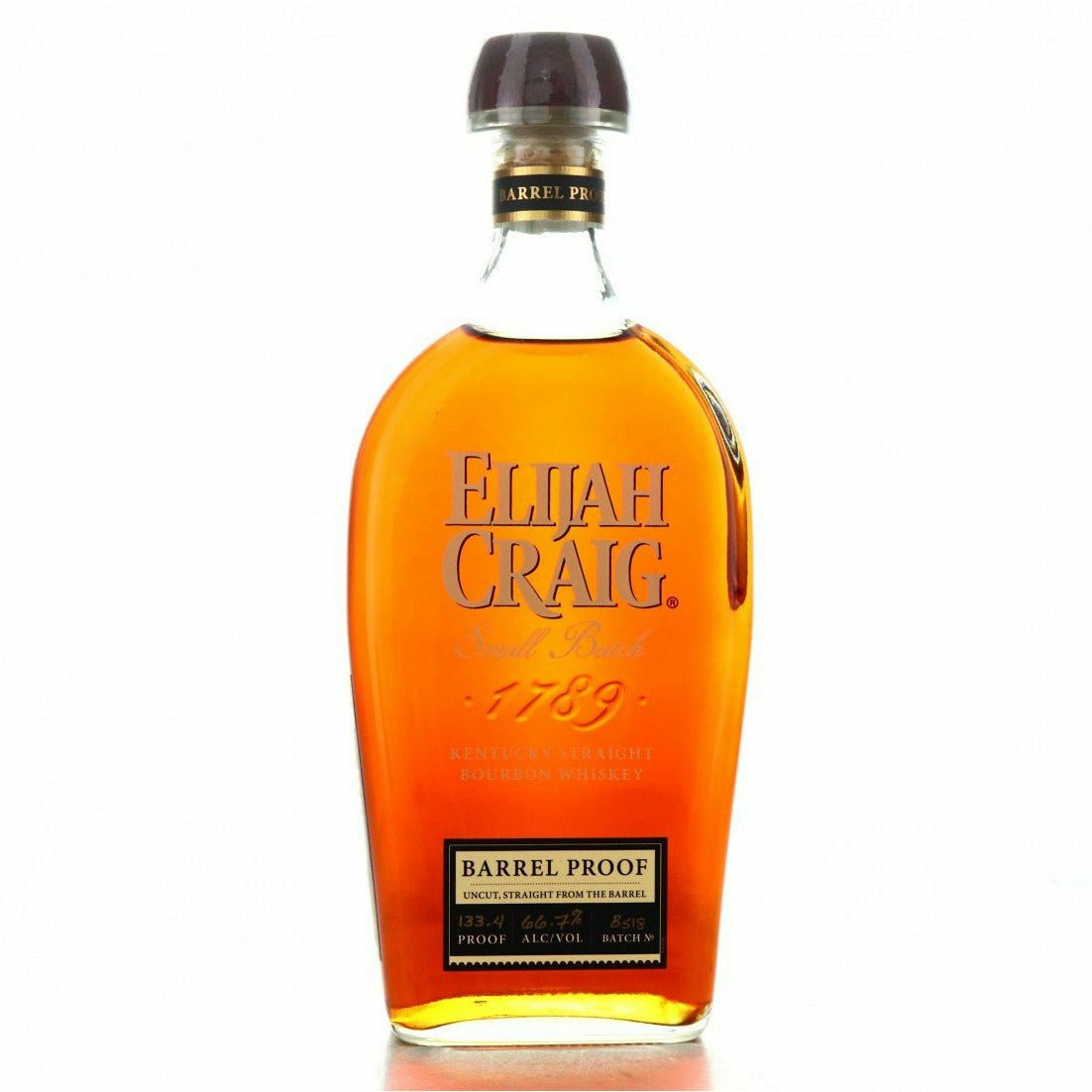 Elijah Craig Barrel Proof Small Batch Whiskey B518 (750 ml) | Keg N Bottle