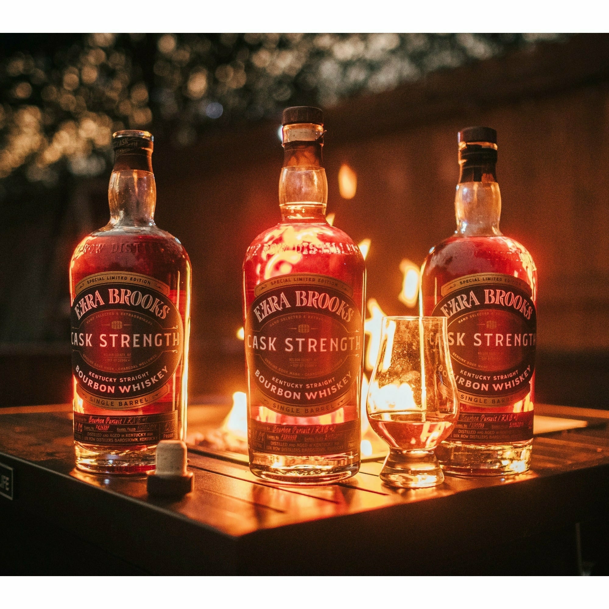 Ezra Brooks Single Barrel Bourbon (Barrel - 7426887 - DR. OCTOPUS) - Bourbon Pursuit & Keg N Bottle Private Barrel Pick 750 ml | Keg N Bottle