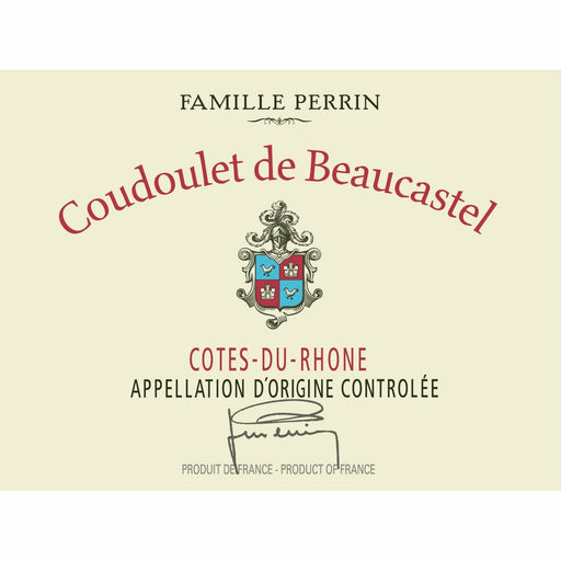 Famille Perrin - Coudoulet de Beaucastel - Cotes du Rhone | Keg N Bottle