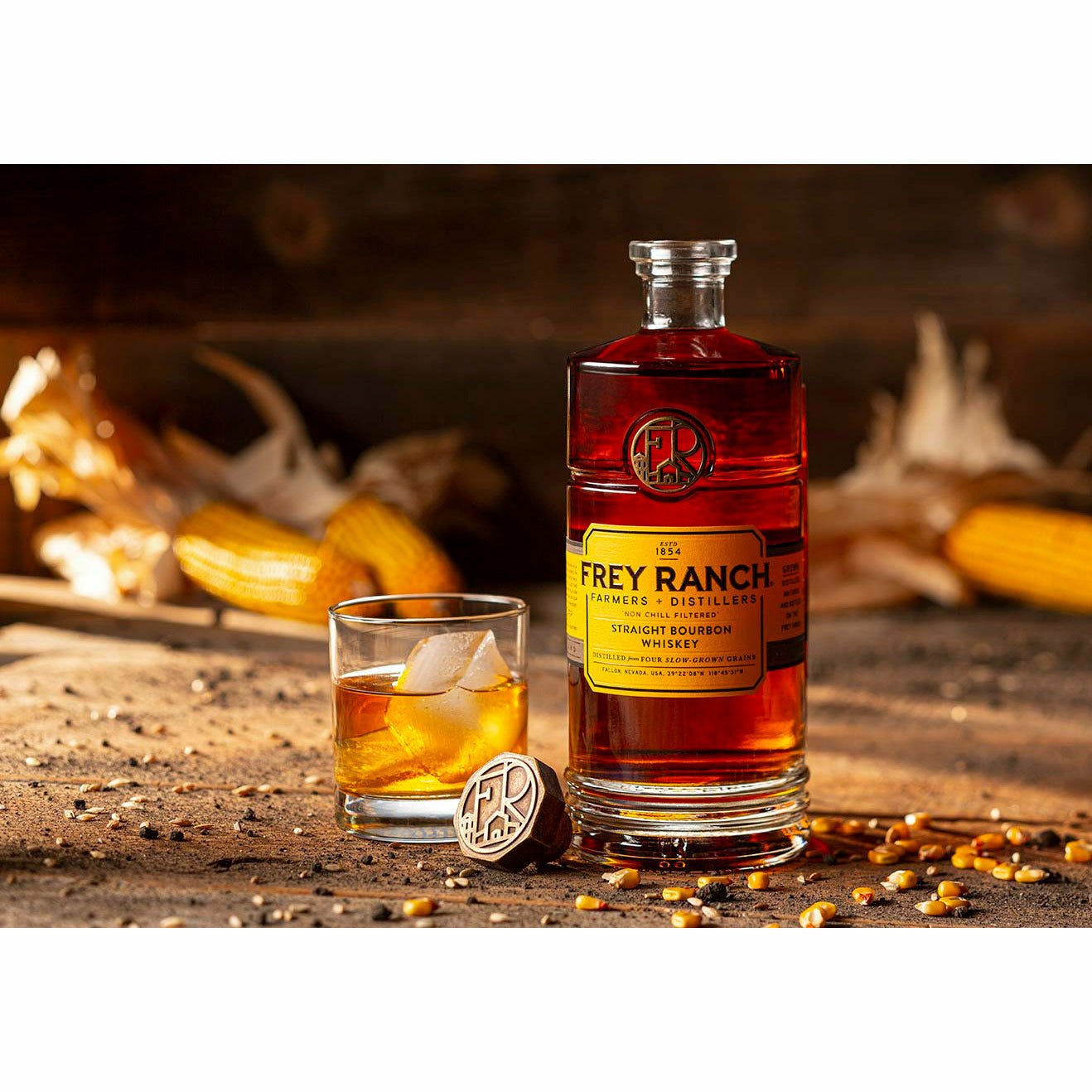 Frey Ranch Straight Bourbon Whiskey (750 ml) | Keg N Bottle