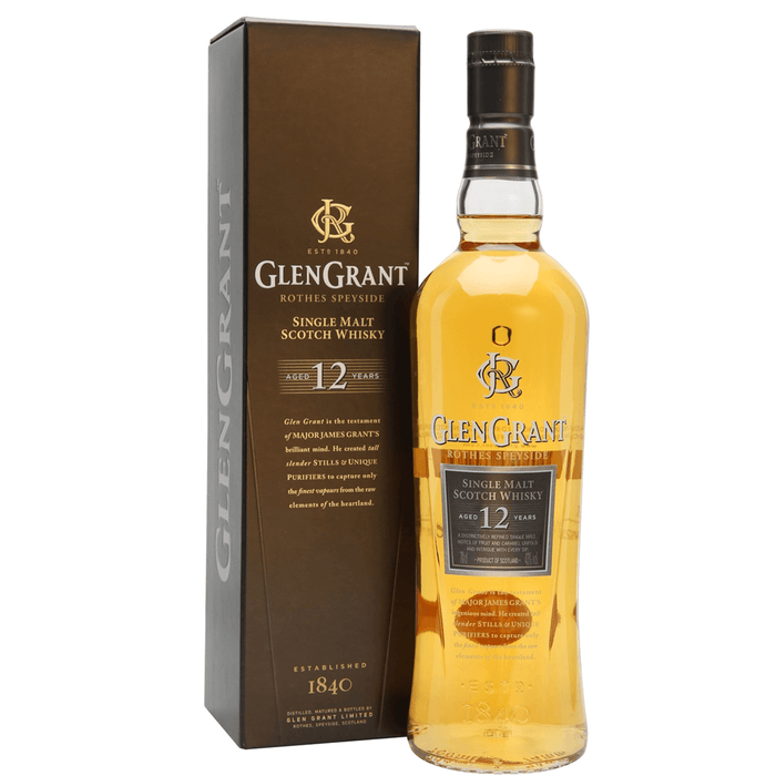 Glen Grant 12 Year Single Malt Scotch (750mL)
