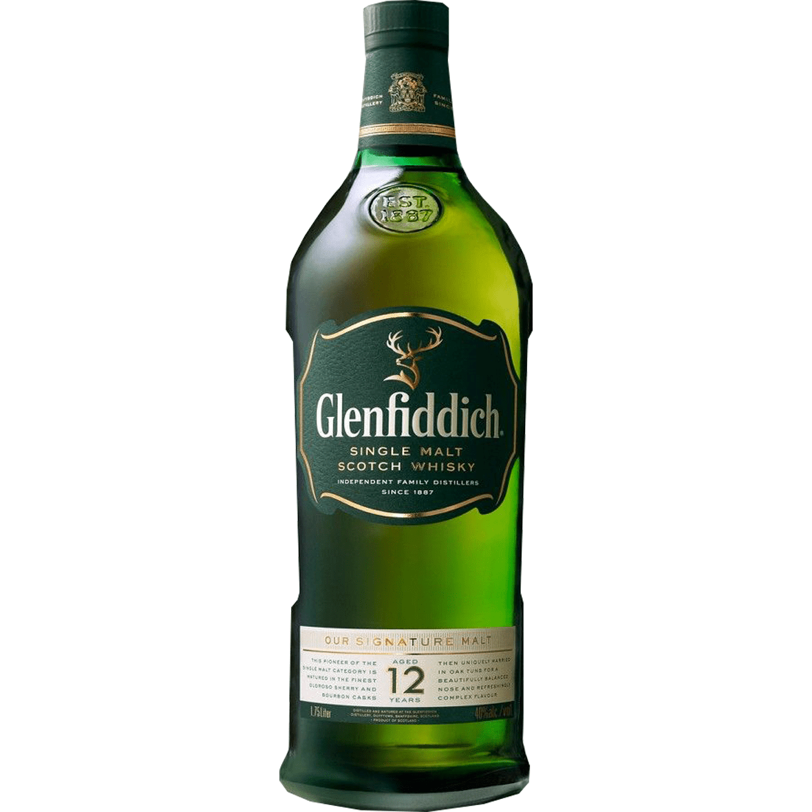 Glenfiddich 12 Year Single Malt Scotch Whisky (750 ml) | Keg N Bottle
