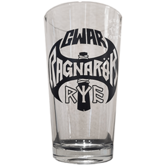 Gwar x Ragnarok Rye Pint Glass Bundle (750 ml) | Keg N Bottle