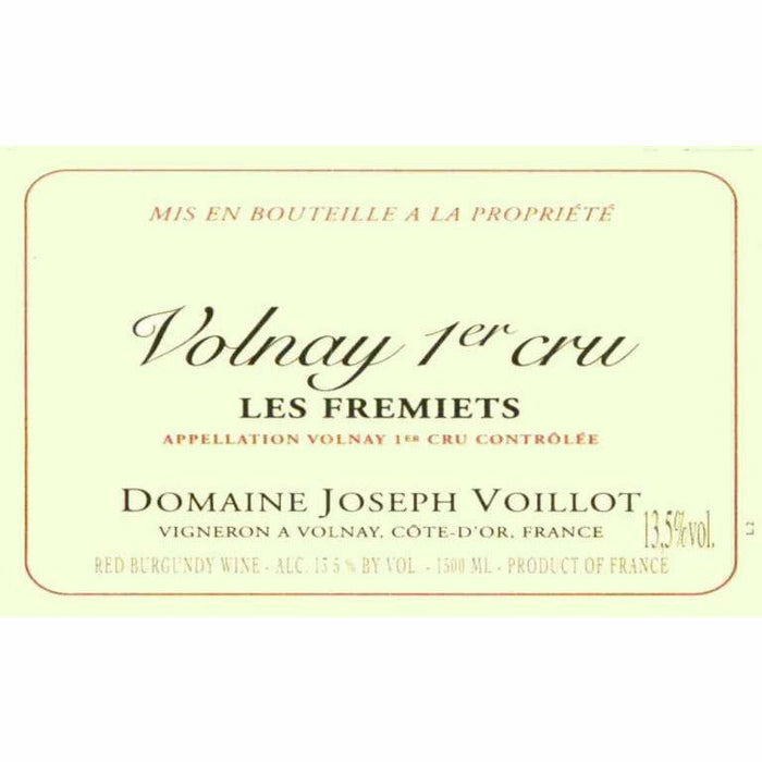 Domaine Joseph Voillot - Volnay 1er Cru - Les Fremiets