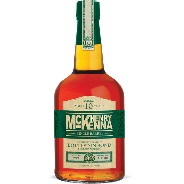 Henry Mckenna 10 Year Single Barrel Whiskey (750 ml)