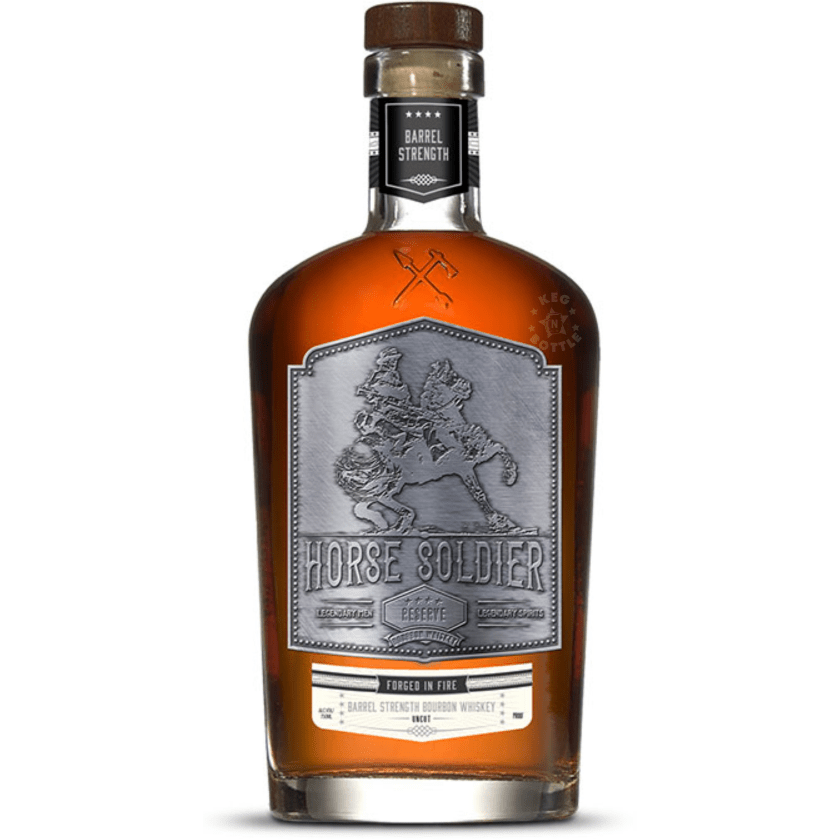 Horse Soldier Reserve Barrel Strength Bourbon Whiskey (750 ml) | Keg N Bottle