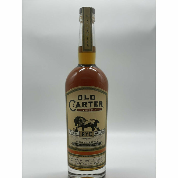 Old Carter Rye Whiskey Batch 5, 115.5 Proof (750mL)