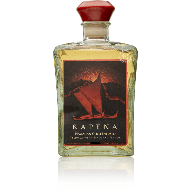 Kapena Hawaiian Chili Infused Tequila (750 ml) | Keg N Bottle