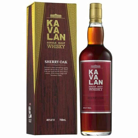 Kavalan Sherry Oak Single Malt Whiskey (750 ml) | Keg N Bottle