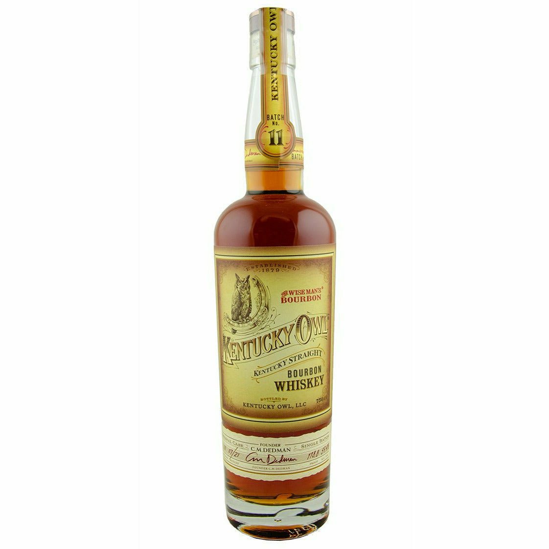 Kentucky Owl Kentucky Straight Bourbon Whiskey Bourbon Batch 11(750ML) | Keg N Bottle