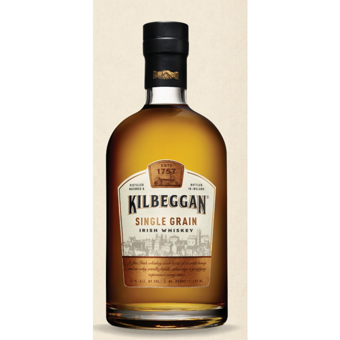 Kilbeggan Irish Whiskey Single Grain (750 ml)