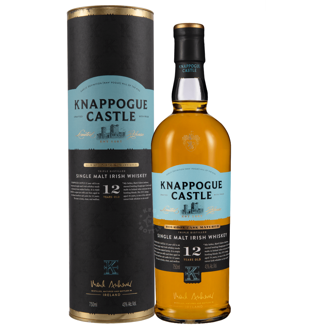 Knappogue Castle 12 Year Bourbon Cask Matured (750 ml) | Keg N Bottle