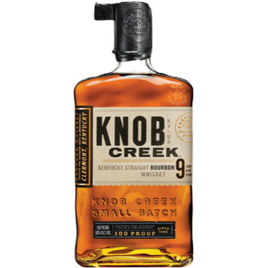 Knob Creek 9 Year 100 Proof Bourbon Whiskey (750 ml) | Keg N Bottle