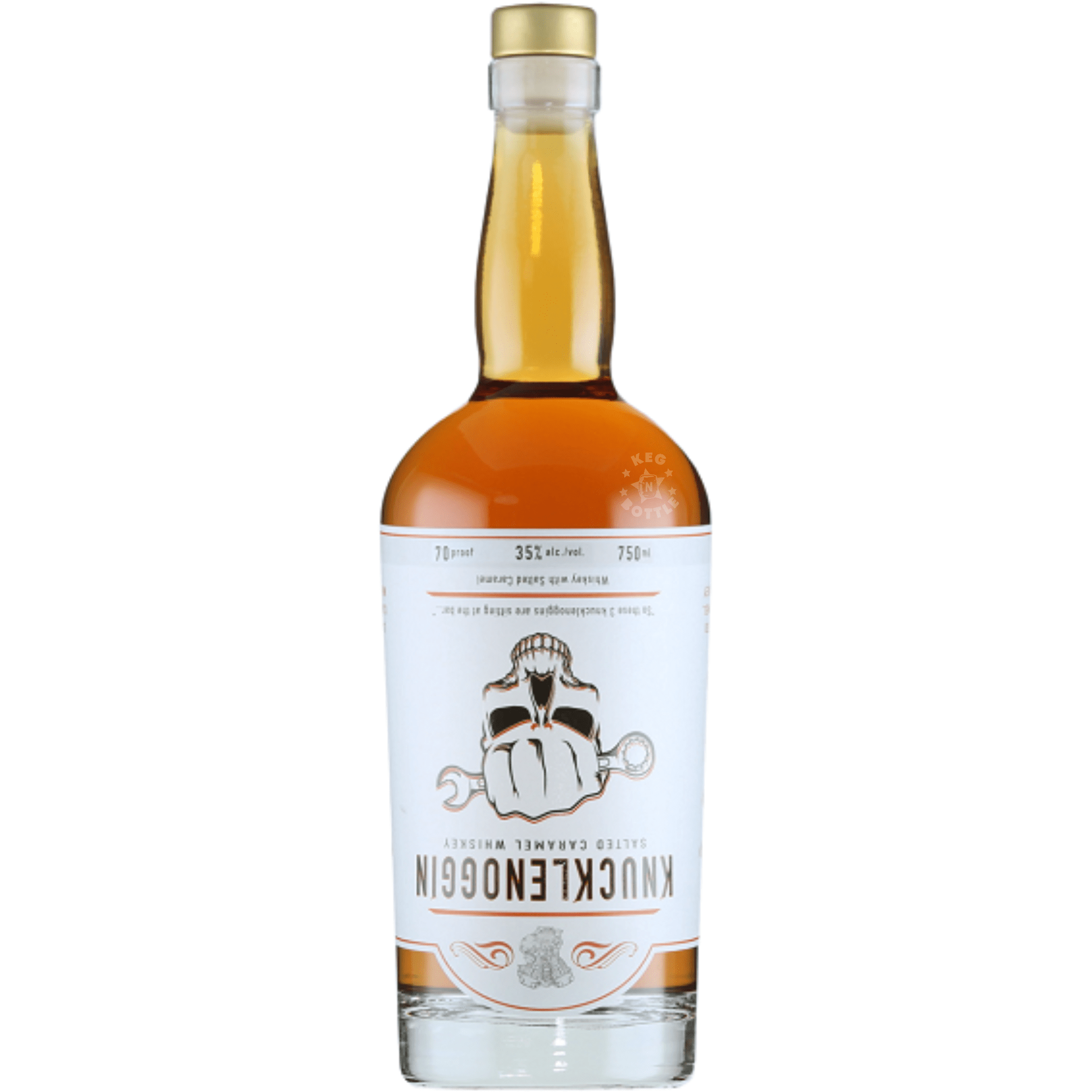 Knucklenoggin Salted Caramel Whiskey (750 mL) | Keg N Bottle