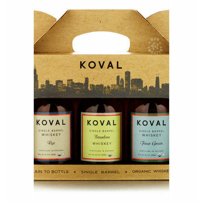 KOVAL Whiskey Combo Pack (3 x 200 ml) | Keg N Bottle