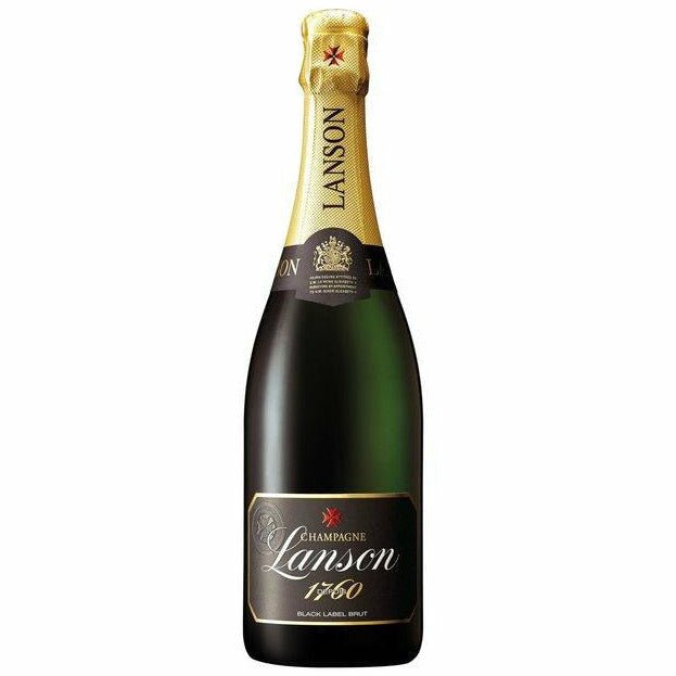 Lanson Champagne - Black Label - Brut (750mL) | Keg N Bottle