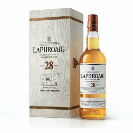 Laphroaig 28 Year Single Malt Scotch Whiskey (750mL)