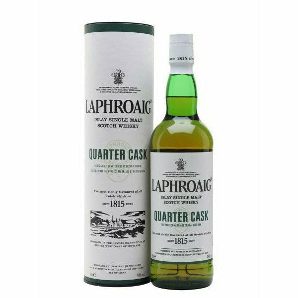 Laphroaig Quarter Cask Single Malt Scotch Whiskey (750mL)