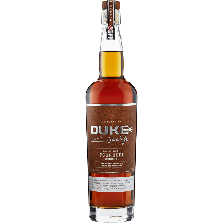 Legendary Duke Double Barrel Founders Reserve Rye Whiskey 750ML | Keg N Bottle