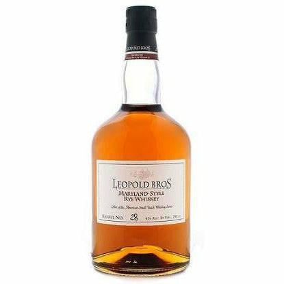 Leopold Bros. Maryland-Style Rye Whiskey 750 ML