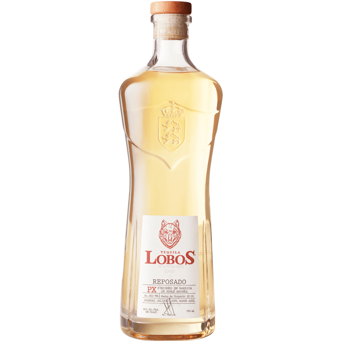 Lobos 1707 Tequila Reposado LeBron James (750 ml) | Keg N Bottle