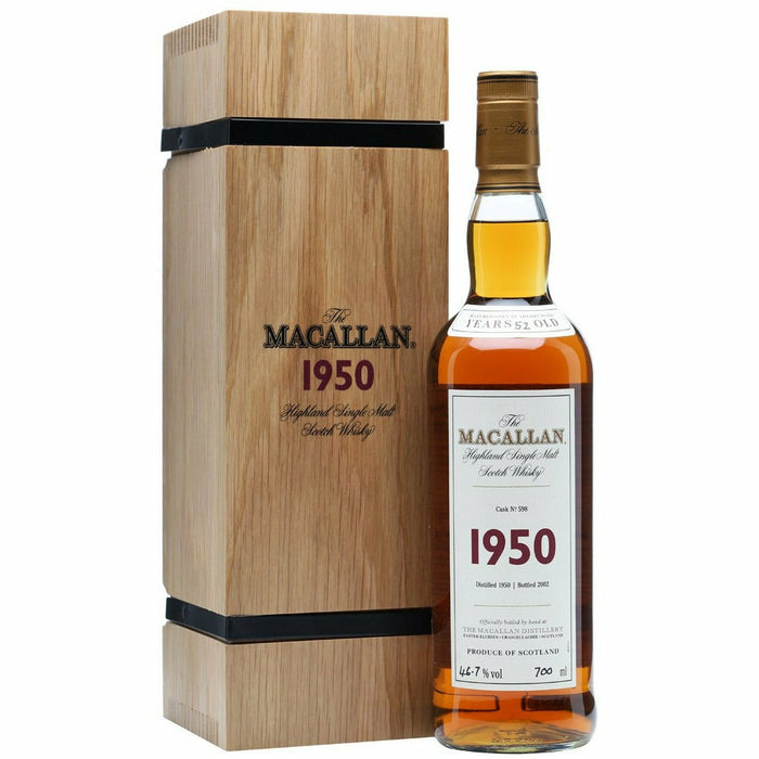 The Macallan Fine and Rare 1950 Scotch Whiskey 750 ml