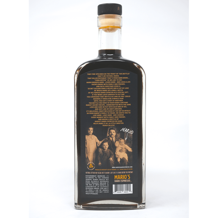 Mario's Hard Espresso (750 ml) | Keg N Bottle