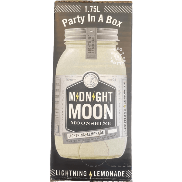 Midnight Moon Lightning Lemonade Party Box Moonshine (1.75 L