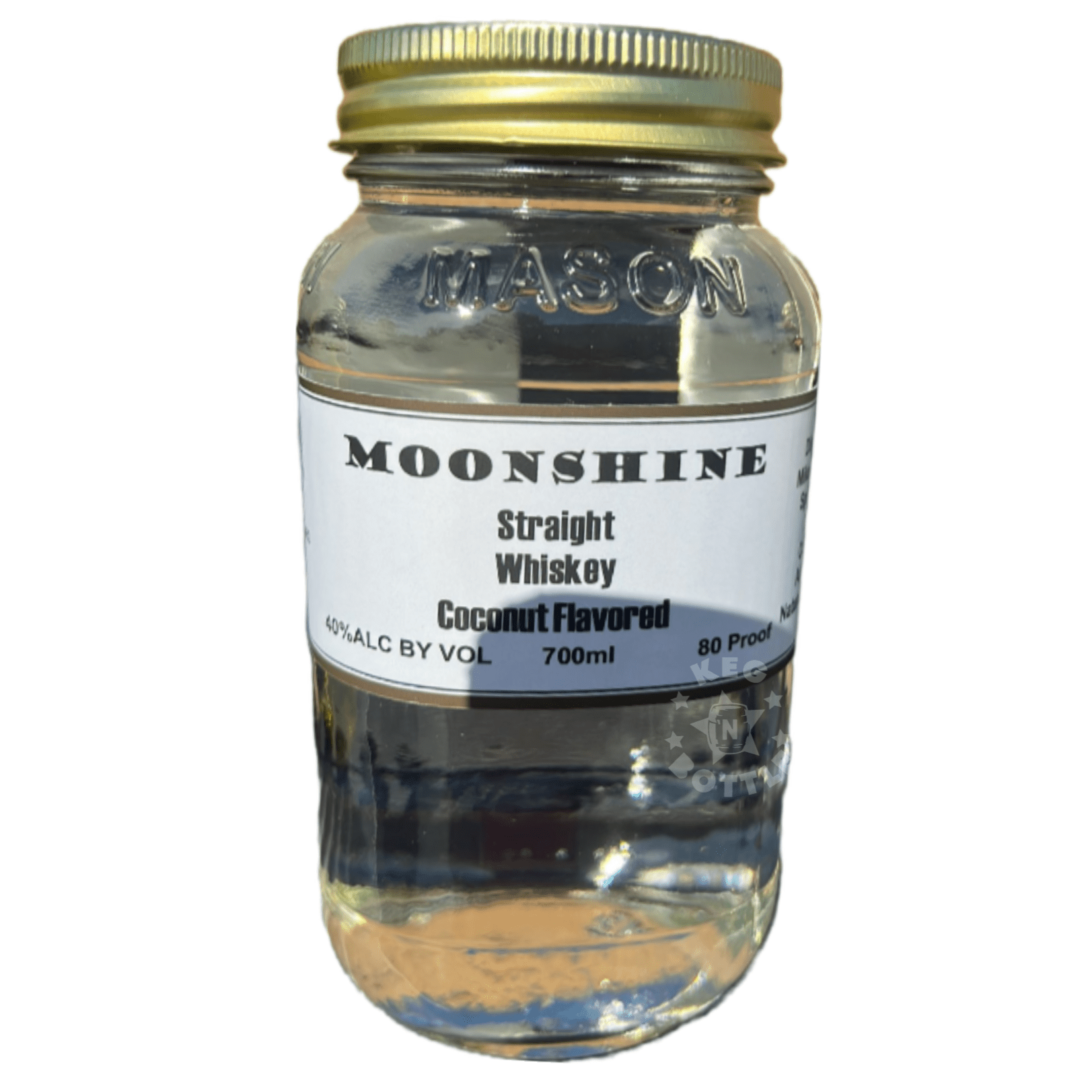 Moonshine Straight Whiskey Coconut (700 ml) | Keg N Bottle