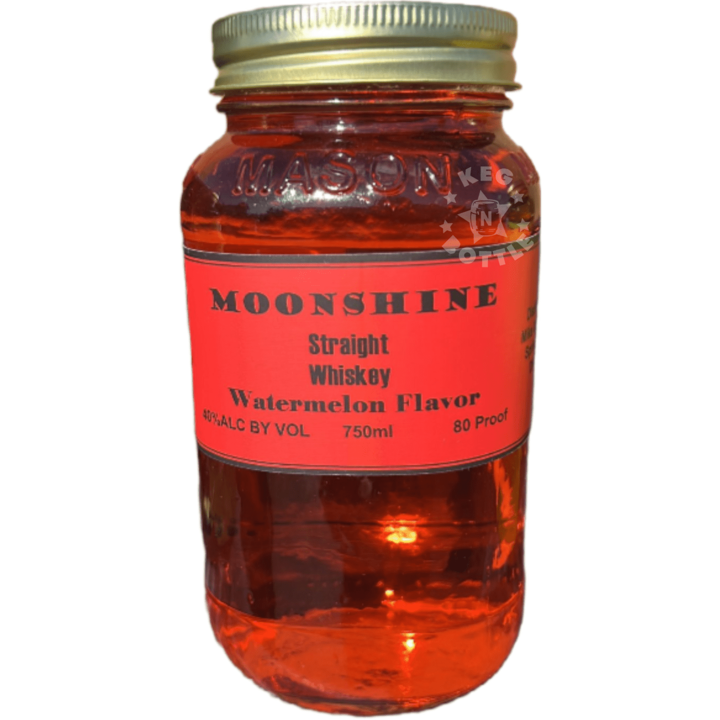 Moonshine Straight Whiskey Watermelon (700 ml) | Keg N Bottle