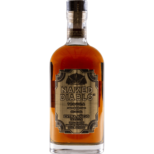 Naked Diablo Tequila Extra Anejo (750 ml) | Keg N Bottle