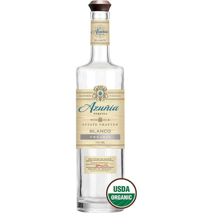 Azuñia Blanco Organic Tequila (750 mL)