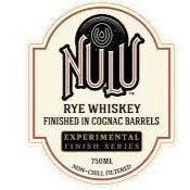 Nulu Experimental Cognac Barrel Finished Rye Whiskey (750 ml) | Keg N Bottle