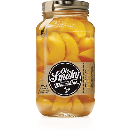 Ole Smoky Peaches Moonshine (750mL) | Keg N Bottle