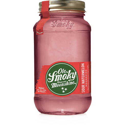 Ole Smoky Sour Watermelon Moonshine (750 mL) | Keg N Bottle