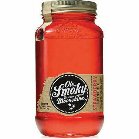 Ole Smoky Strawberry Moonshine (750 ml) | Keg N Bottle