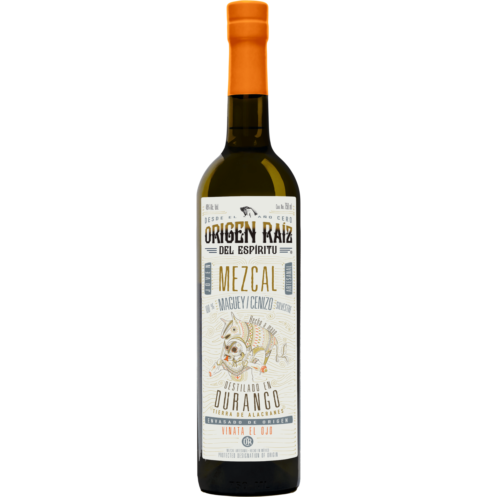 Origen Raiz Mezcal Cenizo (750 ml) | Keg N Bottle