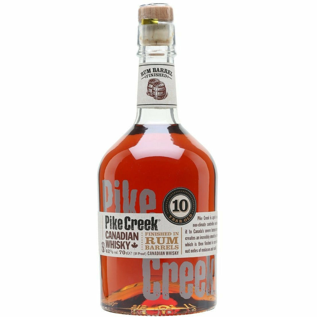 Pike Creek 10 Year Canadian Whisky Rum Finish (750 mL) | Keg N Bottle