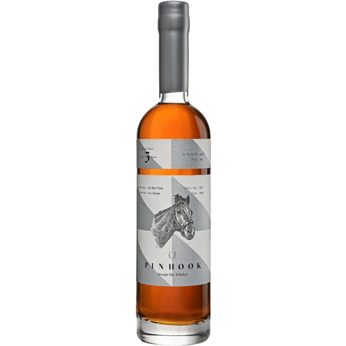 Pinhook Straight Rye Whiskey Vertical Series Aged 5 Years "Tiz Rye Time" 16.1 hands 750 ml | Keg N Bottle