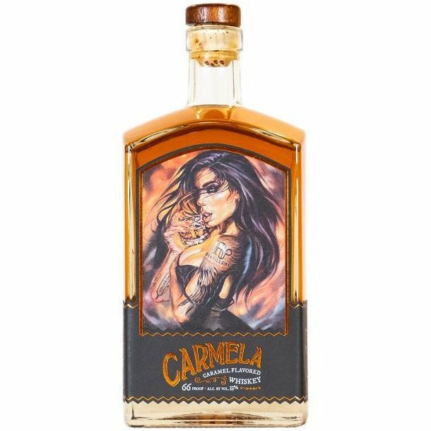 R6 Carmela Caramel Flavored Whiskey (750 mL) | Keg N Bottle