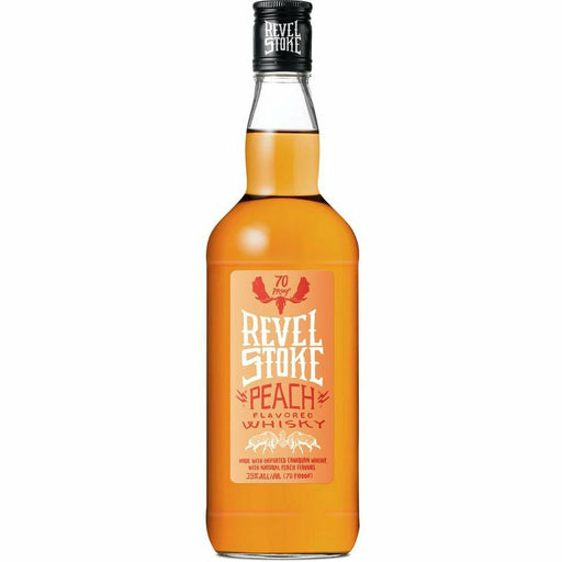 Revel Stoke Peach Whiskey (750mL) | Keg N Bottle