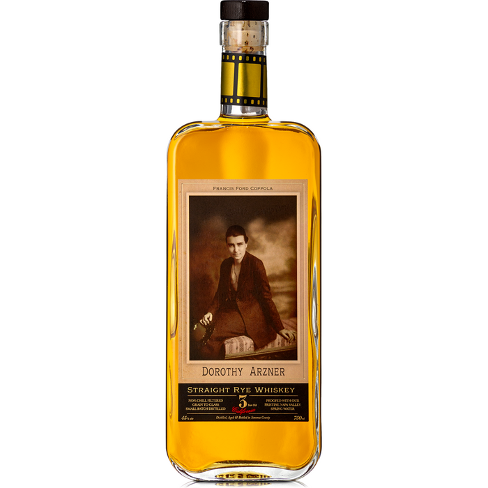 Dorothy Arzner Straight Rye Whiskey 3 Year (750 ml)