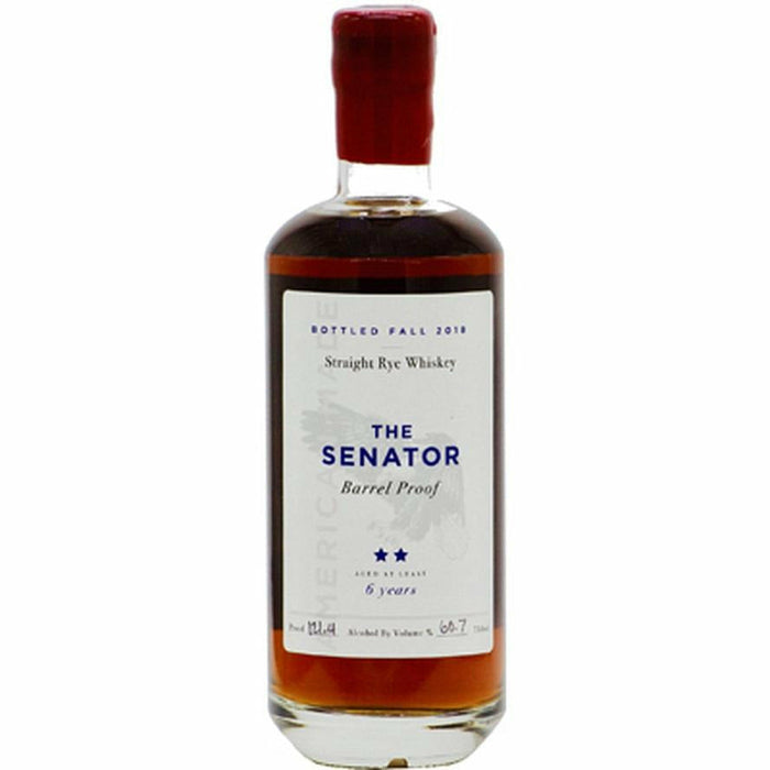 The Senator Barrel Proof 6 Year Straight Rye Whiskey 750 mL