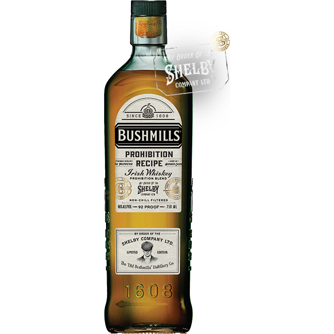 Peaky Blinders Bushmills Prohibition Recipe Irish Whiskey (750 ml)