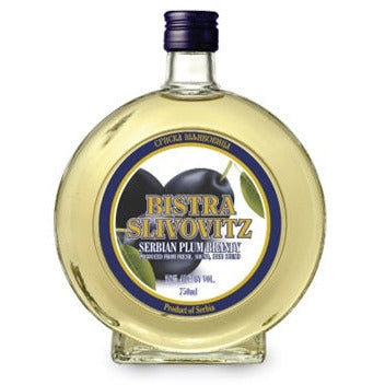 Bistra Slivovitz Serbian Plum Brandy (750 ml)