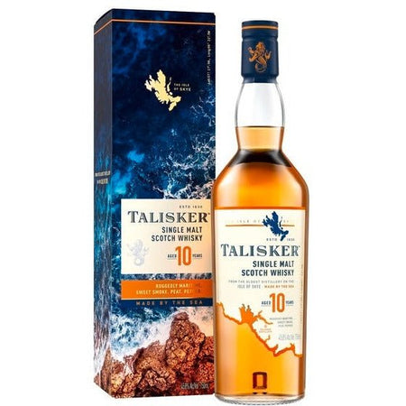 TALISKER 10年 700ml Talisker 10 Year Single Malt Scotch Whisky (750 ml) | Keg N Bottle