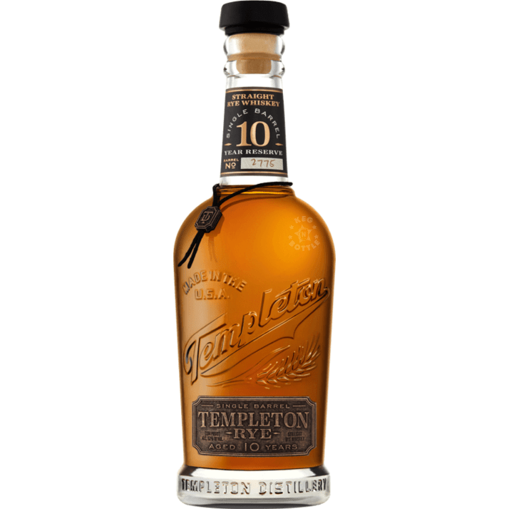 Templeton 10 Year Rye Whiskey (750 ml) | Keg N Bottle
