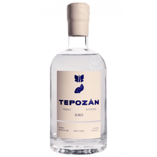 Tepozan Blanco Tequila Autentico (750 ml) | Keg N Bottle