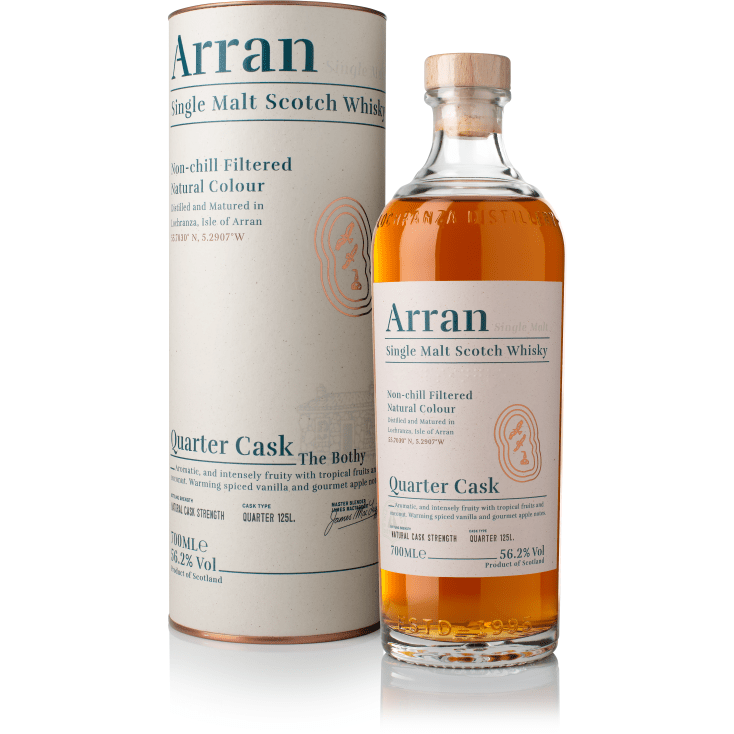 The Arran Quarter Cask Single Malt (750mL) | Keg N Bottle